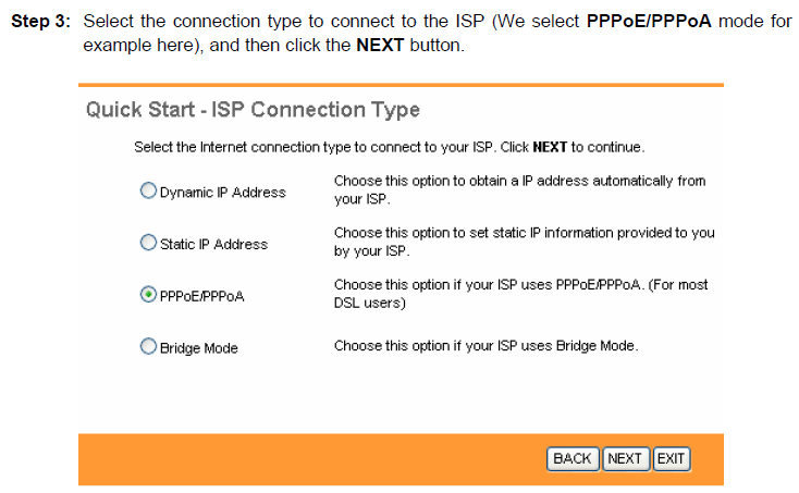 آموزش تصویری کانفیگ مودم تی پی لینک مرحله 3