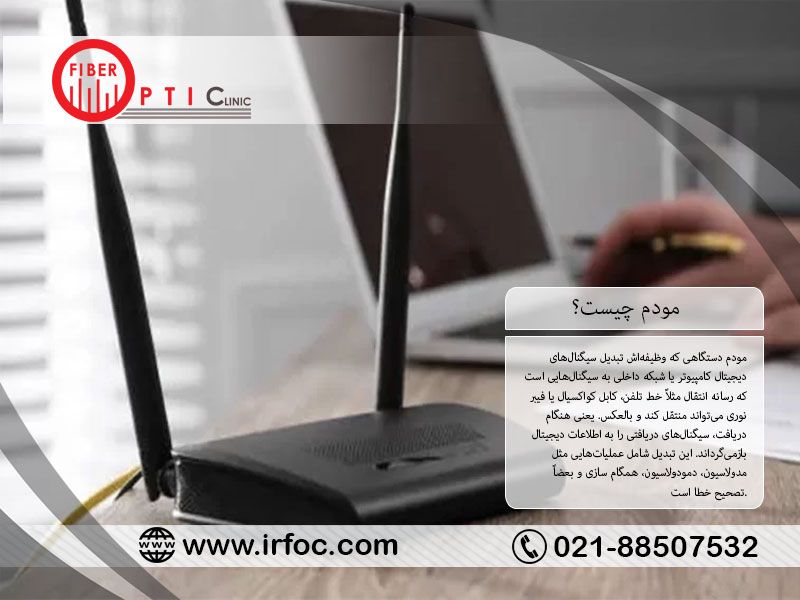 مودم چیست؟ راهنمای جامع و کاربردی برای خریداران مودم فیبر نوری
