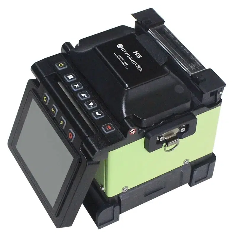 JETFIBER-H5-fusion-splicer-1 دستگاه فیوژن فیبر نوری JETFIBER H5